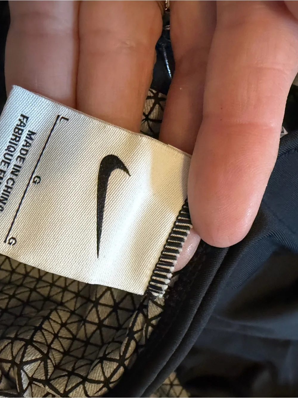 Nike Black High-Neck One-Piece Swimsuit